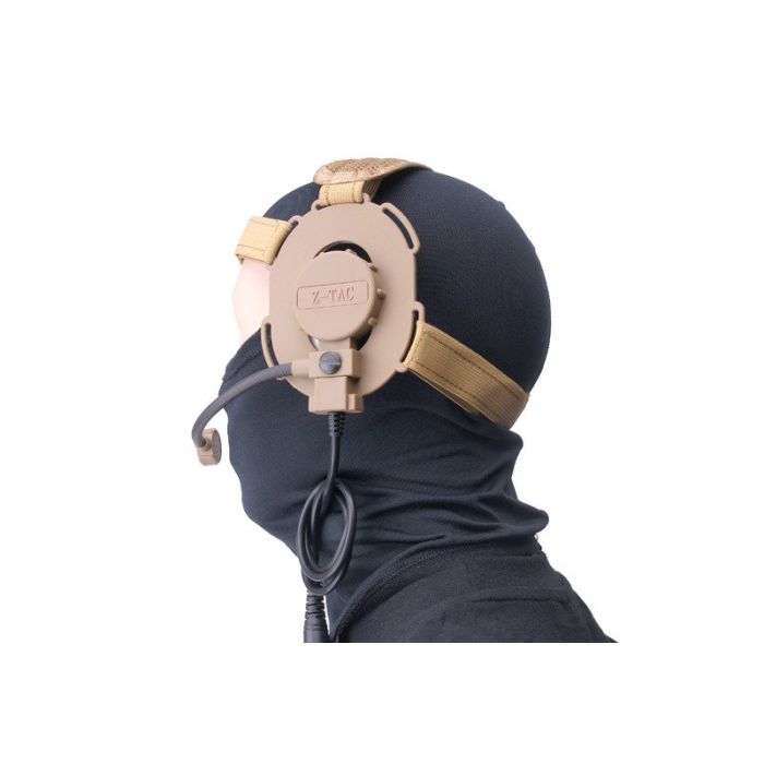 Casca statie radio EVO III Z-Tac Dark Earth