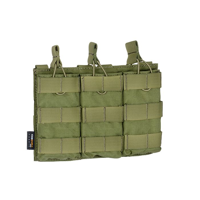 Port incarcator triplu modular 8Fields Olive Cordura