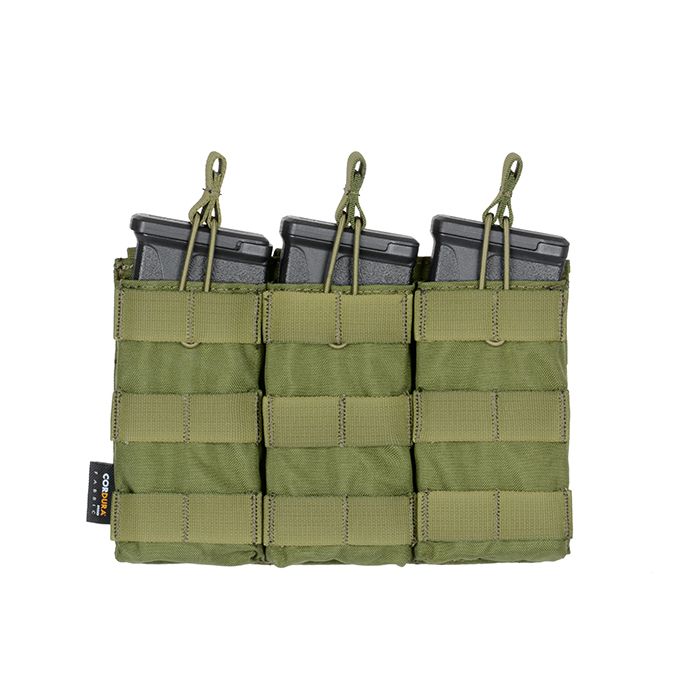 Port incarcator triplu modular 8Fields Olive Cordura