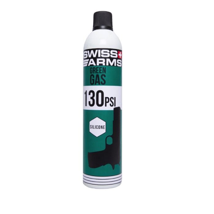 Green Gas 130 PSI Swiss Arms 760 ml silicon