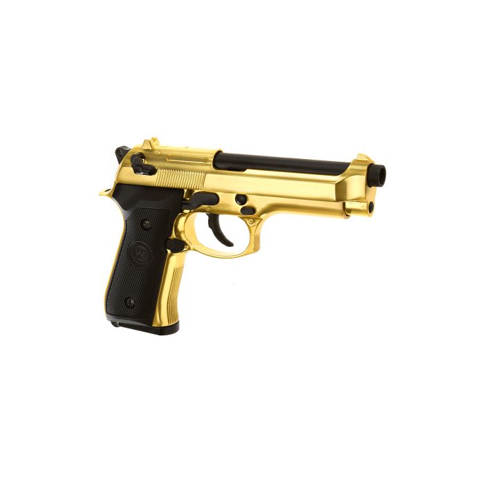 Replica pistol M9 Metal Gold Gas GBB WE