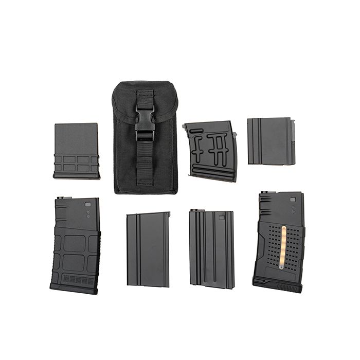 Pouch incarcator dublu sniper 8Fields Coyote