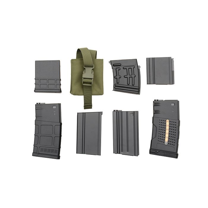Pouch Molle incarcator sniper 8Fields Coyote