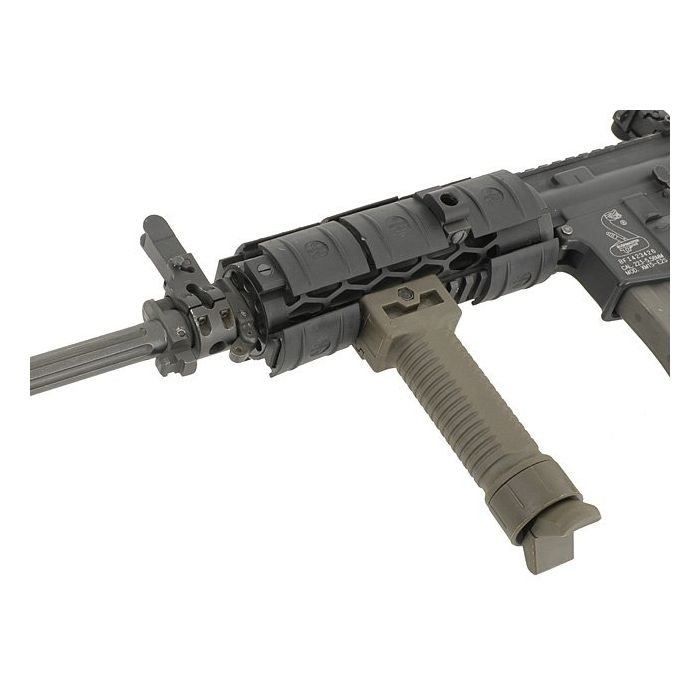 Bipod/Maner pentru RIS negru ACM