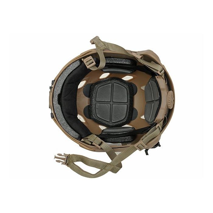Casca Base Jump cu sine RIS - coyote