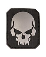 Patch PVC SKULL 3D PATCH Mil-Tec Negru