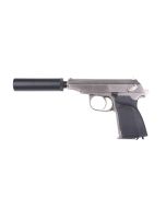 Replica pistol Makarov GBB WE Silver