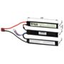 Acumulator Li-Po 11.1V/1500mAh 20/40C Deans 8Fields thumbnail