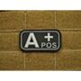 Patch Bloodtype A POS cauciuc, SWAT JTG thumbnail