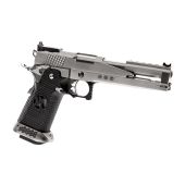 Replica pistol HX2231 Full Auto Metal GBB AW Custom Silver