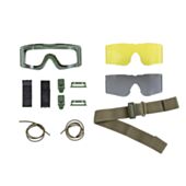 Ochelari protectie cu lentile de schimb Wosport Olive