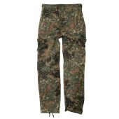Pantaloni US BDU Ranger Flecktarn XL
