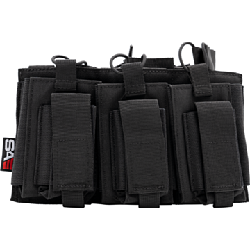 Portincarcator 3 buzunare Swiss Arms Negru