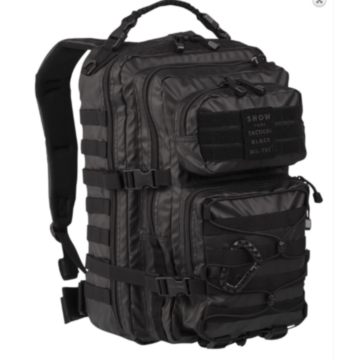 Rucsac Asalt 36L Mil-Tec Negru 