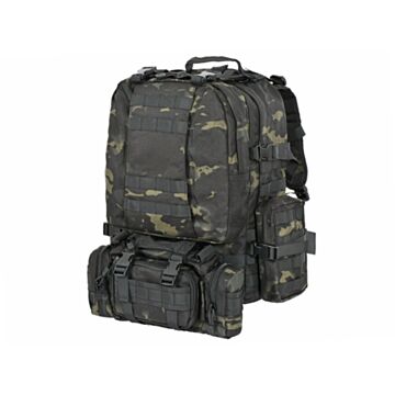 Rucsac asalt 3 zile 36L 8FIELDS Multicam Negru