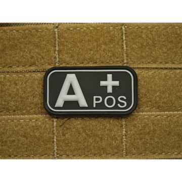 Patch Bloodtype A POS cauciuc, SWAT JTG