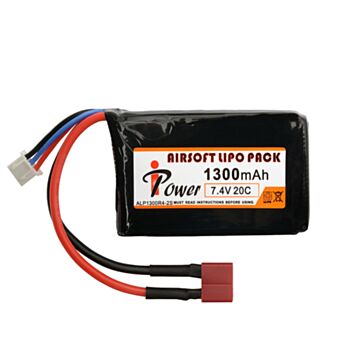 Acumulator LiPo 7.4 V 1300 mAh 20C IPower Deans