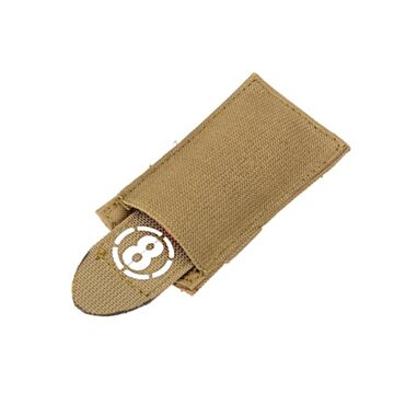 Pouch airsoft cu steag rosu 8Fields TAN