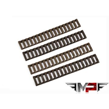 Protectii sina RIS 18 Slots MP Dark Earth