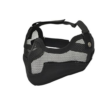 Masca protectie din metal Negru ACM