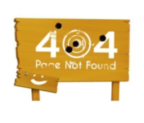 error page 404